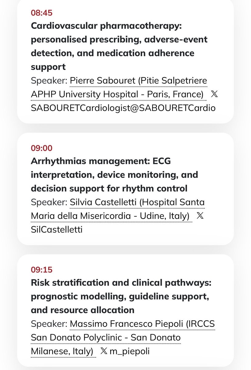 SABOURETCardio's tweet photo. During the #ESCCongress2026 you may join the #EAS booth and also join us on an early session on automated decision-making #CVR ☀️ https://t.co/4dYHPtj5zS