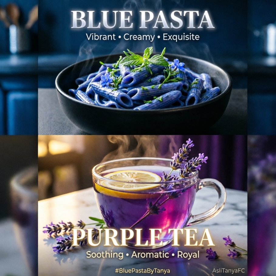Suar_kutta018's tweet photo. Boss Tanya inspires a new generation of creative food lovers. #TanyaMittal #BluePasta #BluePastaByTanya https://t.co/n3GDNfptO2