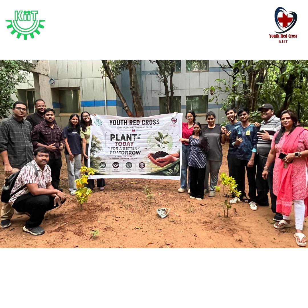 yrckiit_bbsr's tweet photo. Rooting for a greener tomorrow.🪴
#achyutasamanta #kiituniversity #kiitimpacts #redcrosssociety #bhubaneswar #odisha #india https://t.co/hdsfNxSMzw