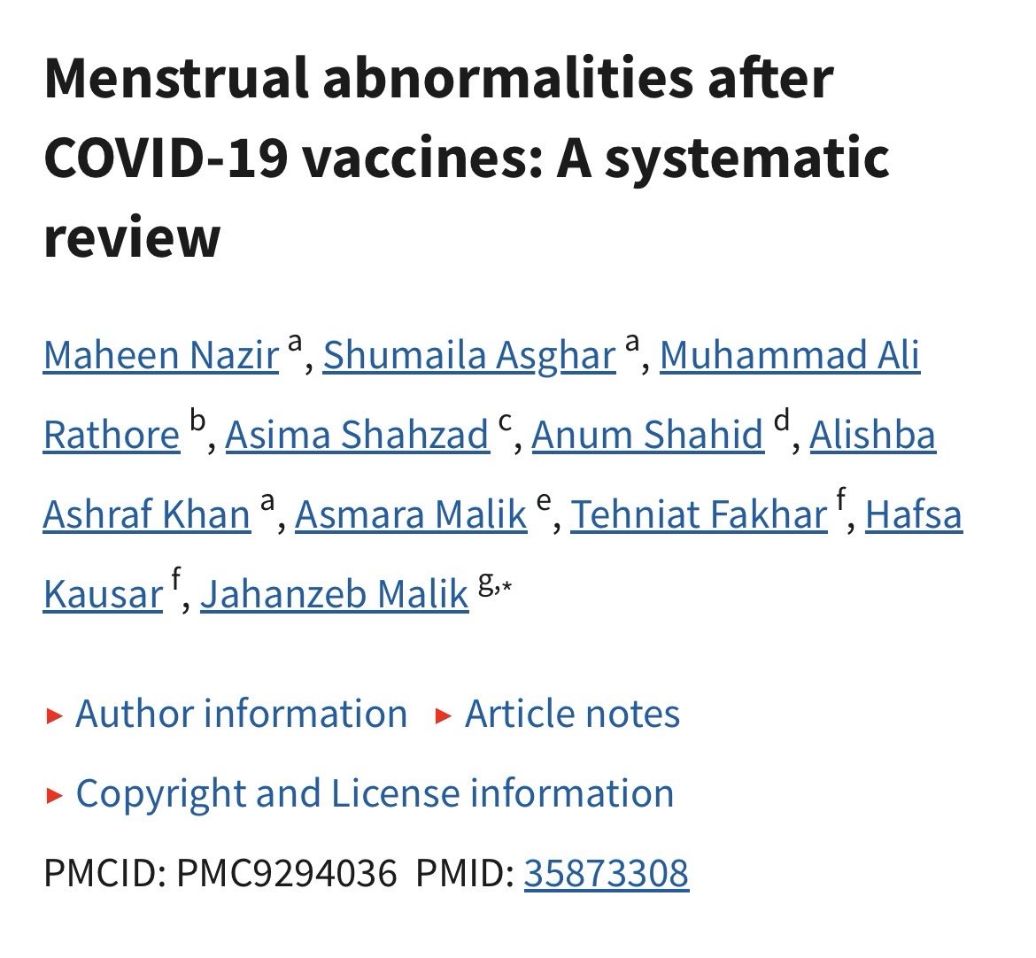 skywatcher567's tweet photo. Wilt u geen kleinkinderen? Laat uw dochter dan prikken

Van de ruim achtenzeventig duizend vrouwen kreeg ruim 52% menstruatieklachten na de vaccinatie. Roken en het ontvangen van de tweede dosis hingen samen met een hoger risico op menstruatiestoornissen. 
https://t.co/WWWfPxINlo https://t.co/oOs7bawTgg