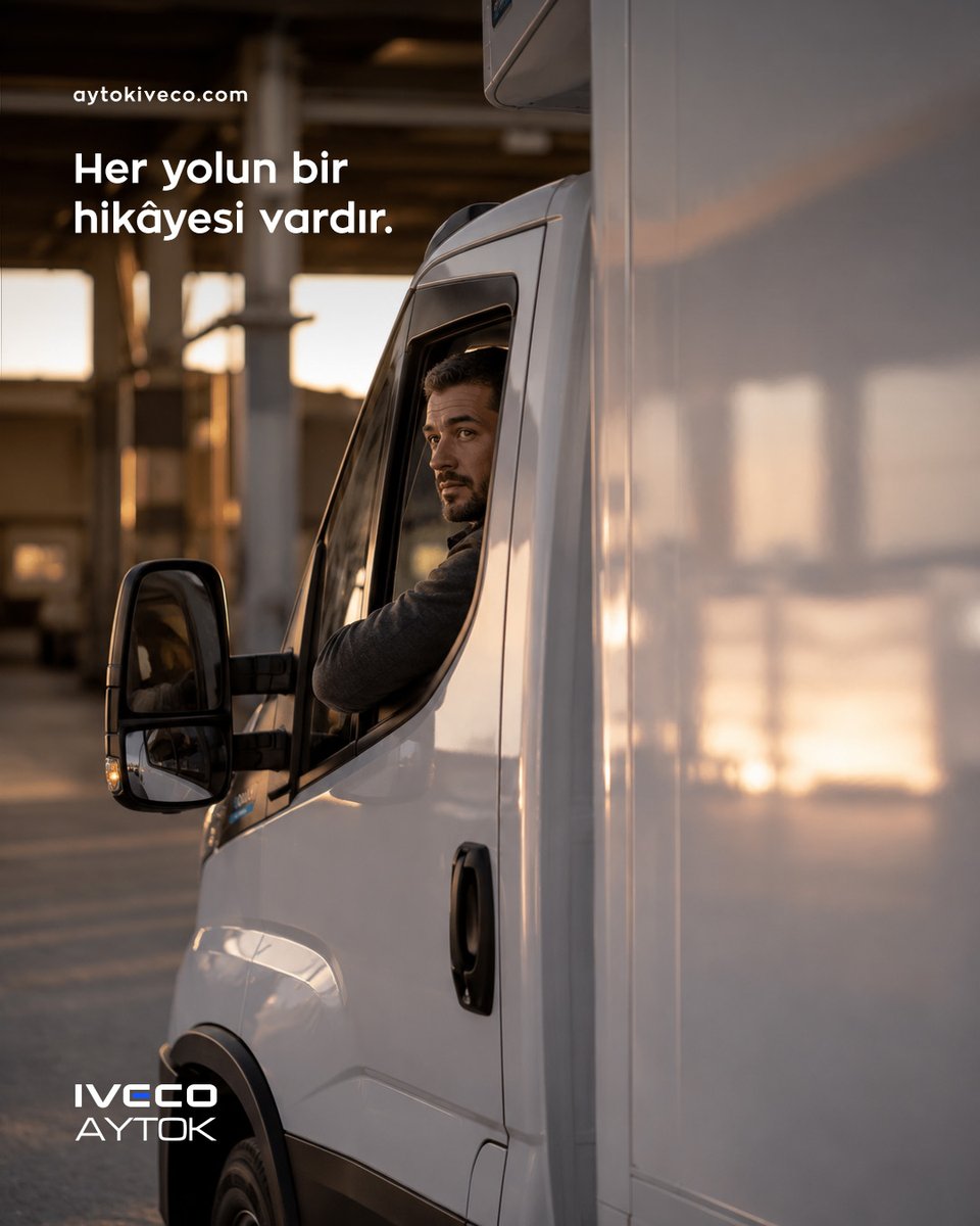 ivecoaytok's tweet photo. Binlerce kilometre
Yüzlerce teslimat
Sayısız gün doğumu.

Her direksiyonun arkasında anlatılmayı bekleyen bir hikâye vardır.
IVECO, o hikâyelerin güvenilir yol arkadaşı olmaya devam ediyor.

*Yapay zeka ile üretilmiştir.

#IVECO #DriverLife #CommercialVehicles #OnTheRoad https://t.co/NCP8biCgyl
