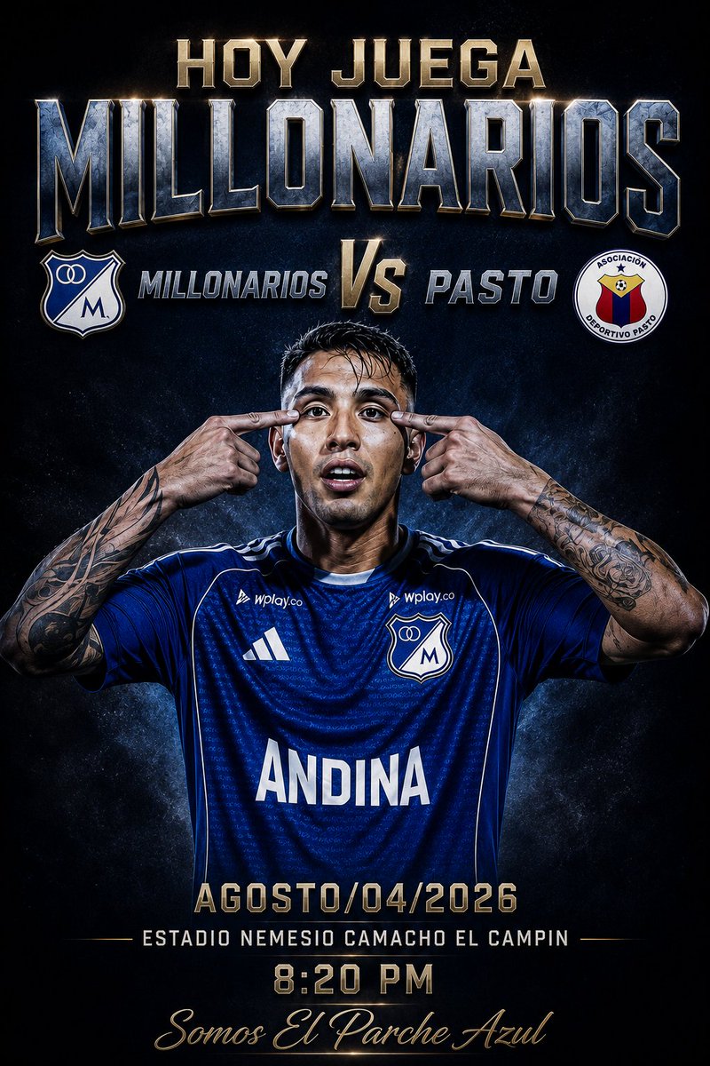 Eddez2's tweet photo. 🔥 HOY JUEGA EL EMBAJADOR 

⏱️ 5:20 PM Embajadoras 🆚 Santa Fe 

⏱️ 8:20 PM Embajadores 🆚 Deportivo Pasto

🏟️ Estadio Nemesio Camacho El Campin https://t.co/siLznusxsX
