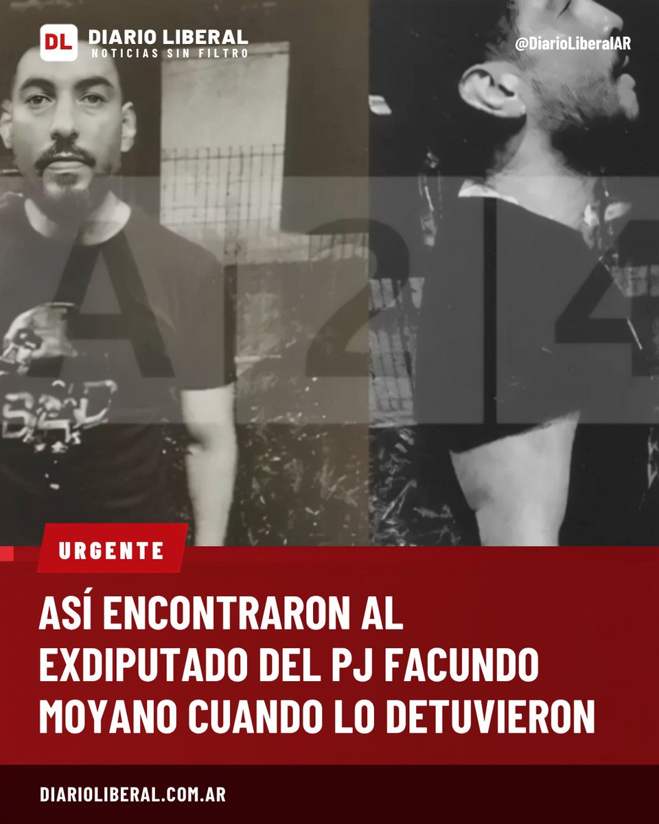 DiarioLiberalAr's tweet photo. ‼️🇦🇷 | GRAVE — Asi encontraron al exdiputado del Peronismo, aliado del kirchnerismo y el massismo, Facundo Moyano tras intentar agredir a su pareja. 

Una vez mas la doble vara del feminismo en el peronismo que lo utilizan para intereses electorales contra @JMilei. https://t.co/9PB8mDi01j