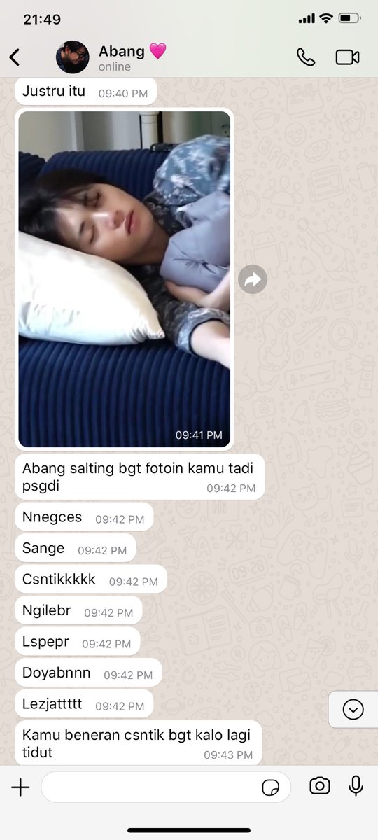 catpenters's tweet photo. Emang nggak ada yang tau isi chat rumah tangga orang, abang hamdan dan malewifenya itu. (anggep aja jamnya pagi) https://t.co/zmKEfm2Raz