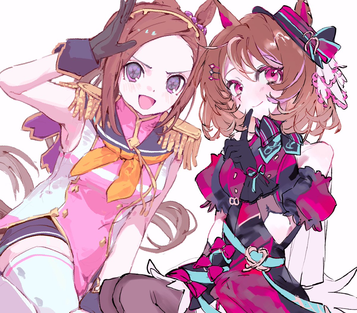 d4d4yura's tweet photo. バクフー(フは友人の絵) https://t.co/bHaULnhOH2