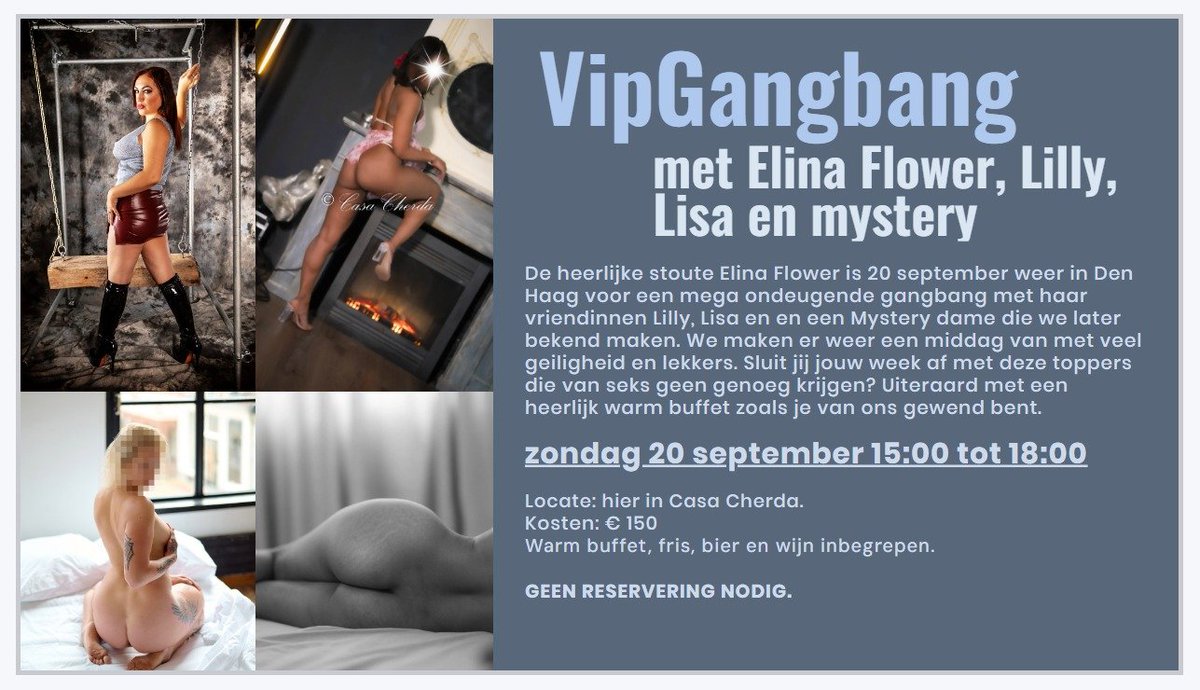 vipgbpartys's tweet photo. @FlowerElina is back at https://t.co/tVbHS9Vwwq

Check ook onze vernieuwde https://t.co/6DmVX7pn0e https://t.co/fciYn6B2lz