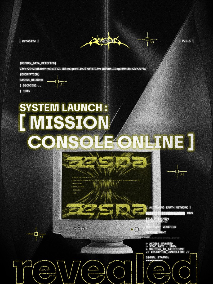 aerea51tw's tweet photo. 🛸 aerea51tw 系統日誌更新 🛸

隨著SYNK : COMPLaeXITY台北大巨蛋連線任務進入最後倒數
為了提供足夠的後勤資源
確保任務可以圓滿成功
觀測站已將所有關鍵情報整合至專屬任務資料庫
並將登入權限全面開放
請所有任務相關人員立即登入確認

🔗 數據庫連線路徑：
https://t.co/Q76Wrihtme

#aespa #에스파 #SYNK_COMPLaeXITYinTAIPEI #aerea51tw #Taiwan