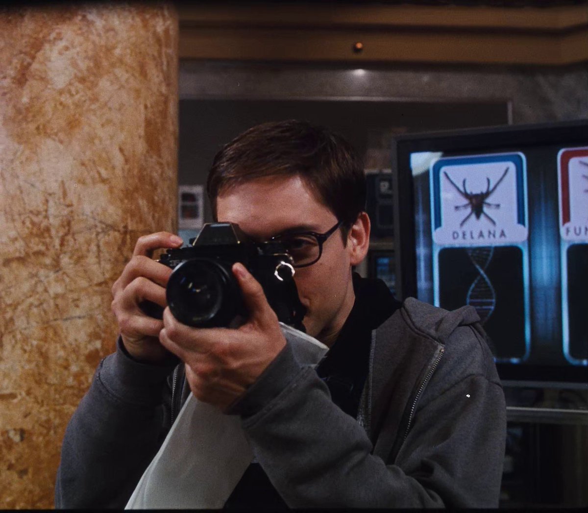 shadowknightdk's tweet photo. spider-man (2002) 35mm open-matte https://t.co/Y1tvDnKDV1