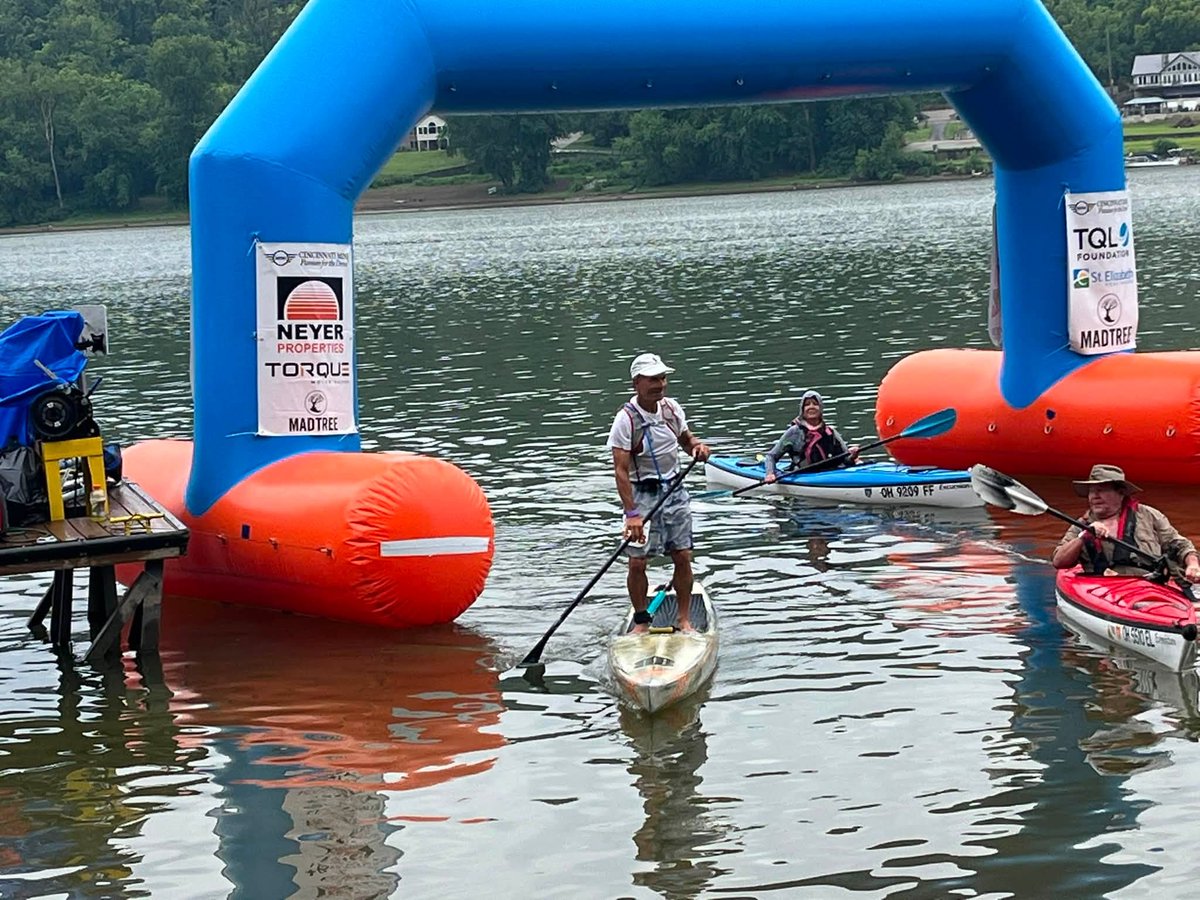 NeyerProperties's tweet photo. Paddlefest made history on the Ohio River! 🎉 Congrats to the 1,440 paddlers who helped set a new GUINNESS WORLD RECORDS™ title for the Largest Paddle Craft Party. 🚣

It was an honor for Neyer Properties to sponsor &amp; support this incredible event to benefit Adventure Crew. https://t.co/9zvb4Fc9pa