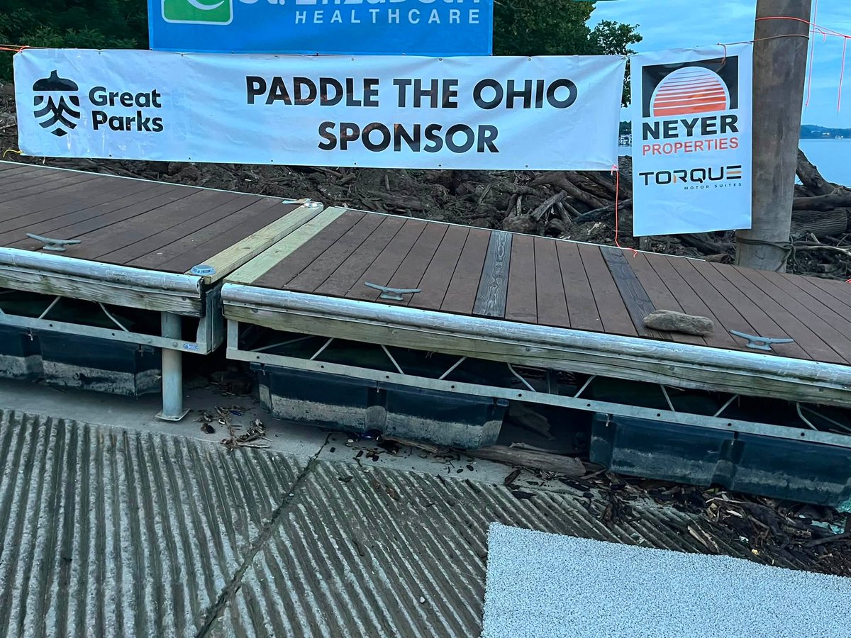 NeyerProperties's tweet photo. Paddlefest made history on the Ohio River! 🎉 Congrats to the 1,440 paddlers who helped set a new GUINNESS WORLD RECORDS™ title for the Largest Paddle Craft Party. 🚣

It was an honor for Neyer Properties to sponsor &amp; support this incredible event to benefit Adventure Crew. https://t.co/9zvb4Fc9pa