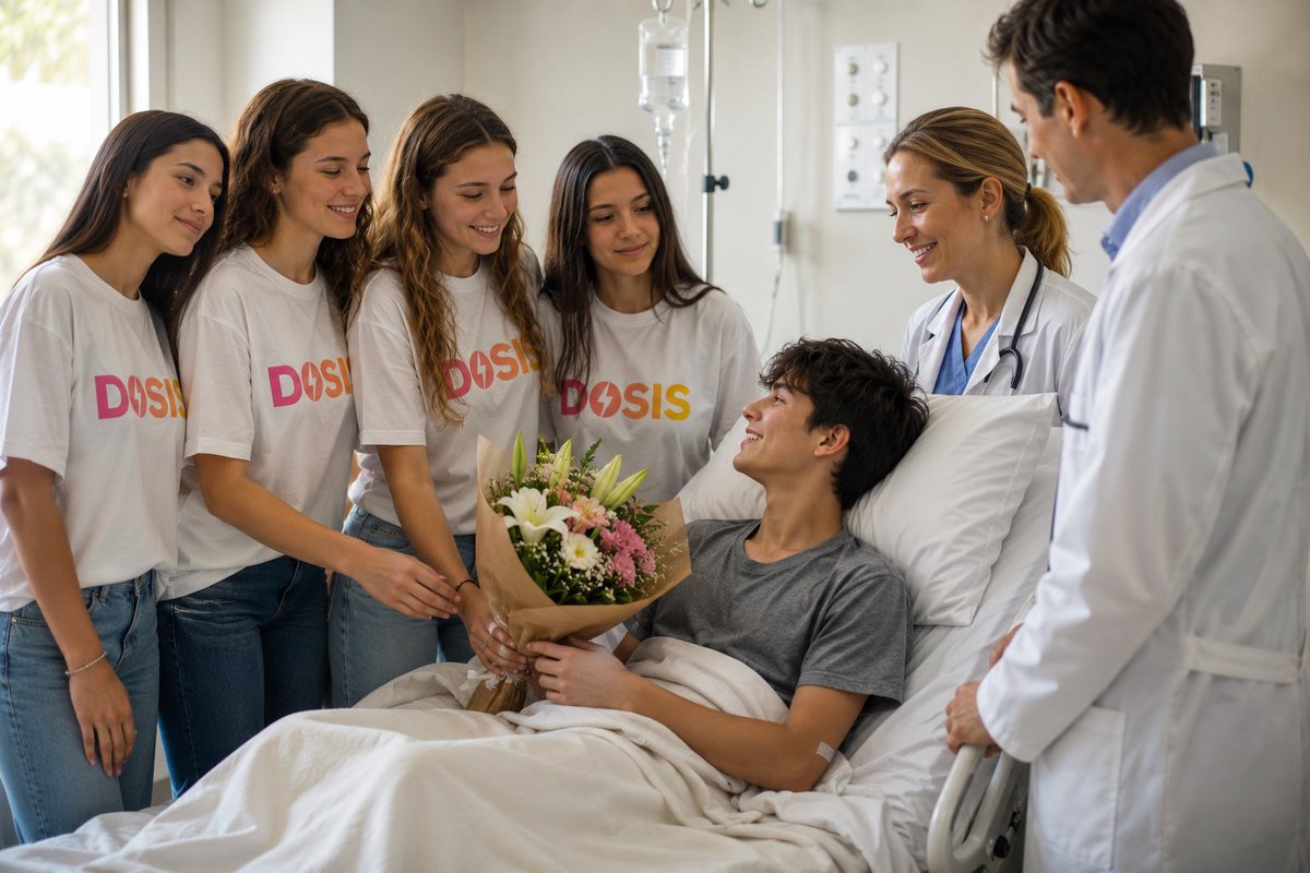 ActivaconDosis's tweet photo. Desde el equipo de Dosis fuimos a visitar a Tomás al hospital. Gracias a él y a su familia por recibirnos tan amablemente. https://t.co/N8MgkRzqhP