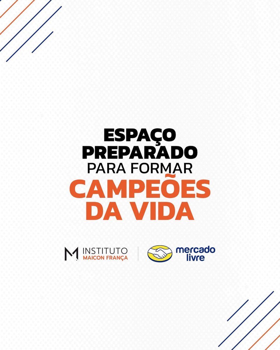 instmaiconfr's tweet photo. No Judô para o Futuro, oferecemos muito mais que aulas: um ambiente seguro, climatizado, tatames profissionais e uma metodologia que forma campeões para a vida. 🥋

Obrigado ao @MercadoLivre e ao @EsporteGovBR por acreditarem nesse sonho e tornarem essa transformação possível. https://t.co/soPzTHcS9W