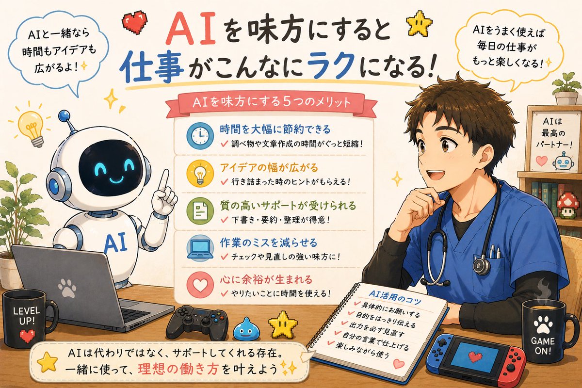 Ken_secretaryAI's tweet photo. AIを使えば、すぐ成果が出る。
…そう思っていた時期が、私にもありました💦

でも実際は、AIを使うだけでは大きく変わらない。
私が感じたのは、

✔ AIに丸投げ
✔ 出てきた答えをそのまま使う
✔ 「なぜその答えなのか」を考えない

この3つがあると、なかなか成果につながりにくいということ。 https://t.co/u6prs1Lpx5