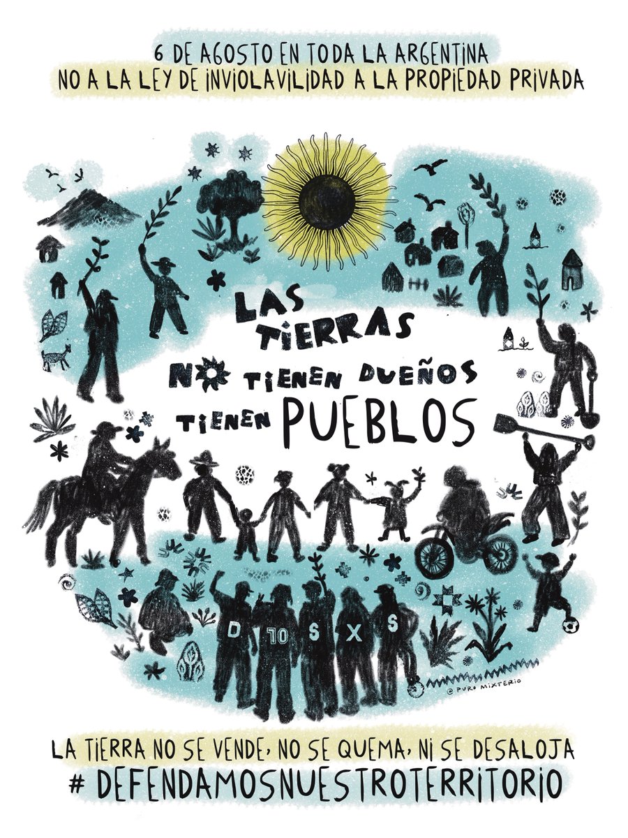 PelaGatosReggae's tweet photo. 🌎 La tierra no se vende. No se quema. No se desaloja. Este 6/8 el Senado tratará la Ley de Inviolabilidad de la Propiedad Privada, un proyecto q, según organizaciones sociales y ambientales, pone en riesgo el acceso a la tierra, (sigue) https://t.co/vHzRYbURLu