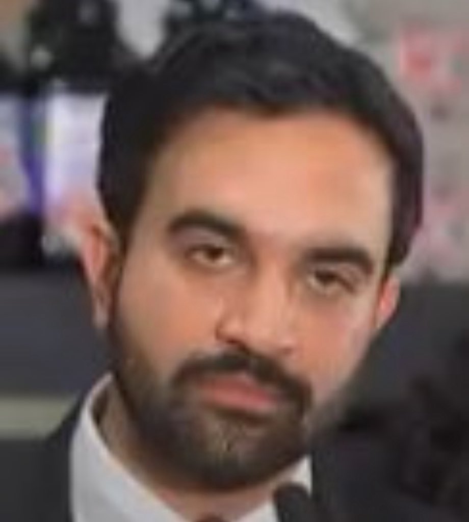 TrumpsHurricane's tweet photo. When you look into Zorhan Mamdani’s EYES, what do you see ?? https://t.co/CZMkf2ZYOC
