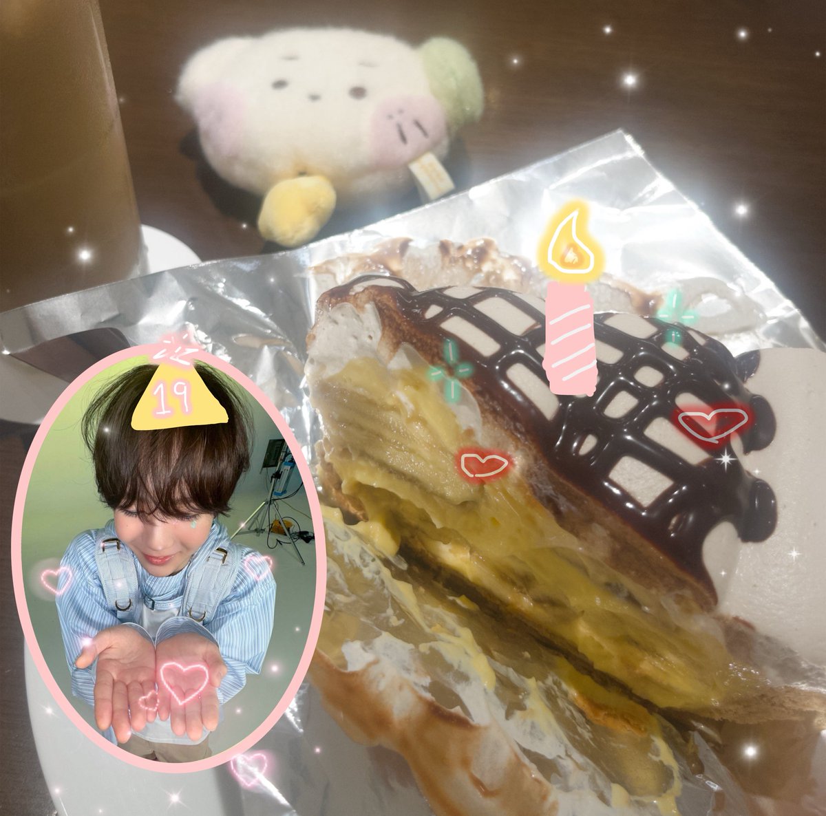 danierumika's tweet photo. りょうくん🎂1️⃣9️⃣���️お誕生日おめでとう❣️❣️いつもいっぱい幸せありがとう(;-;)これからも沢山寝て健康に、幸せに、いっぱい笑顔でいてください🦭💛
だいすきりょー(*,,ÒㅅÓ,,)

#사랑둥이_치치야_생일축하해료
#PuppyRyoDay
#シズニの星かがやくリョウちゃん https://t.co/Ta3uyTT3Bh