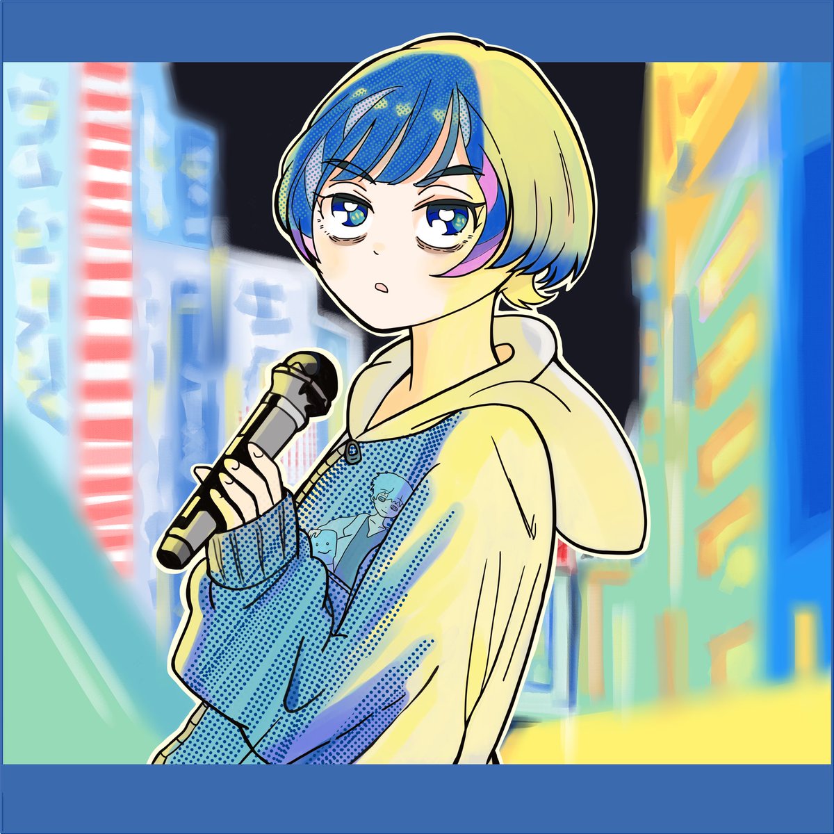 gakuho_yozakura's tweet photo. 【告知】
8/5(水)にMixtape 『将来のhyperpopおじいちゃんは今日も夢を見ては日常を歌う️』がリリースされました！スランプを機に作った、生活感ではなく生活をつめこんだ作品です！是非聴いてください🙏

https://t.co/iuBTYljzXQ

Beat Rec MIX&amp;Mastering by @fla_fula 
jacket design by ken2 https://t.co/s6fSUUxExD