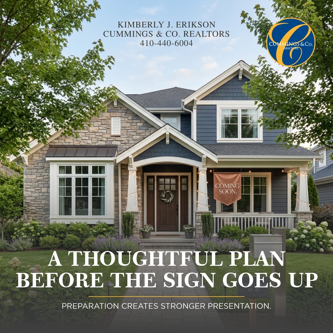 kimjerikson's tweet photo. Strong results begin before a home ever hits the market. From preparation and presentation to pricing and timing, I help sellers create a plan that supports a stronger, more confident launch.

#MarylandRealEstate #ListingPreparation #HomeSellingStrategy #GracefulMoves https://t.co/Fym6SlZbBK