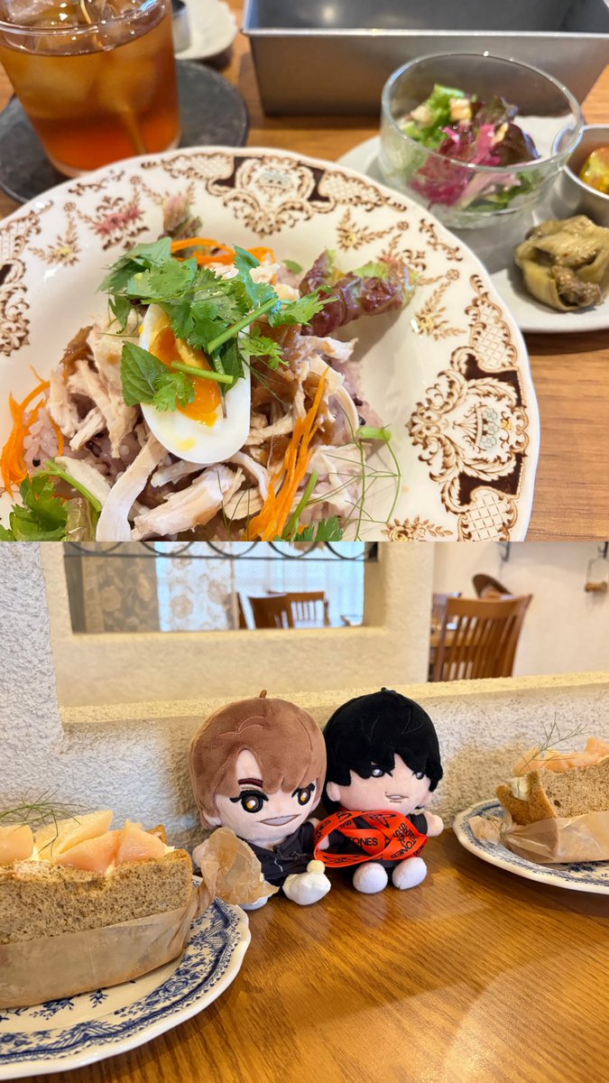 naco_nc6's tweet photo. 最近のこちぬ記録📝☀️

東北新幹線に乗りたい！を叶える仙台旅行(散歩？)、すとーんずから韓国までくまなく語るランチ会、ストストのお迎えおよびご教示いただく夏パフェ会など🍨♡

気づいたらカメラロールにこちぬたくさん…！自分の写真よりも圧倒的多数😹 https://t.co/B9nwJuqkNm