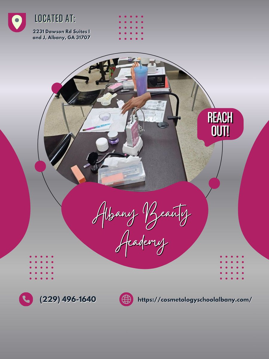 BeautyAlbany's tweet photo. Creative designs start here at our nail school. We work with students to build skills that stand out. Contact us at (229) 496-1640 today to learn more.
#NailSchool #CreativeLearning
https://t.co/gNCODlNVLW https://t.co/4sgsxk0L2j