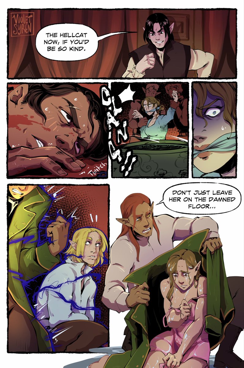 KaitlynLeeds's tweet photo. Nesta and Elain are thrown into the cauldron pt1. https://t.co/ThOVtlbVRh