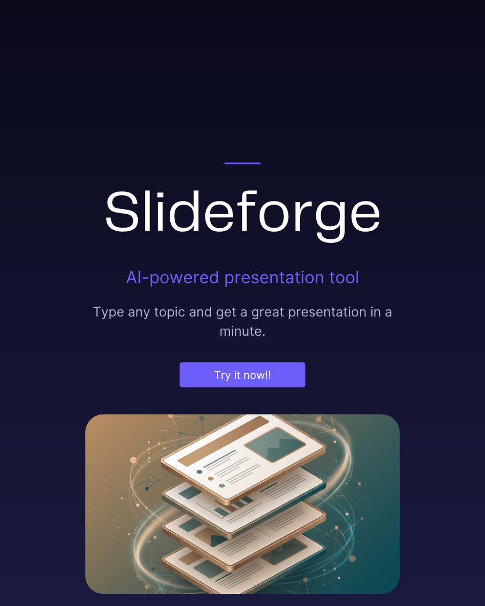 slideforge's tweet photo. Use Slideforge for hassle free presentation!! https://t.co/shsfZJLSL2 https://t.co/4a3m5bNE6y