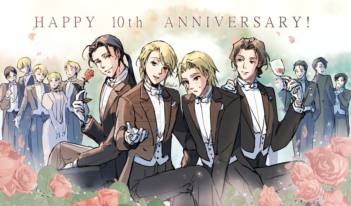 asako761's tweet photo. 🎉10周年おめでとうございます！🥰 https://t.co/YnNaklgk1a