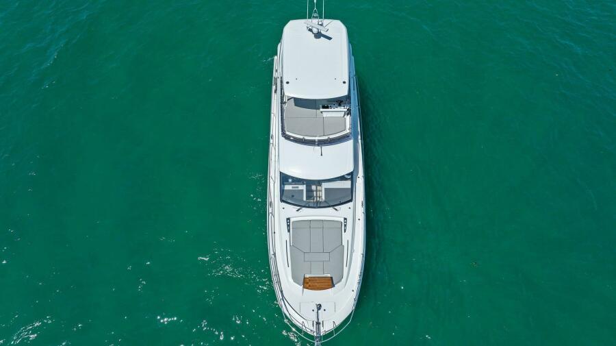 globalyachtex's tweet photo. "How Sweet It Is" is a pristine 2022 Prestige 590 Fly featuring twin 600 HP Cummins engines, ZF Zeus Pod Drives, Seakeeper stabilization, and an expansive flybridge. Luxury, performance, and effortless handling in one stunning yacht. ⚓ #YachtForSale #Prestige590 https://t.co/12fsTbeh48