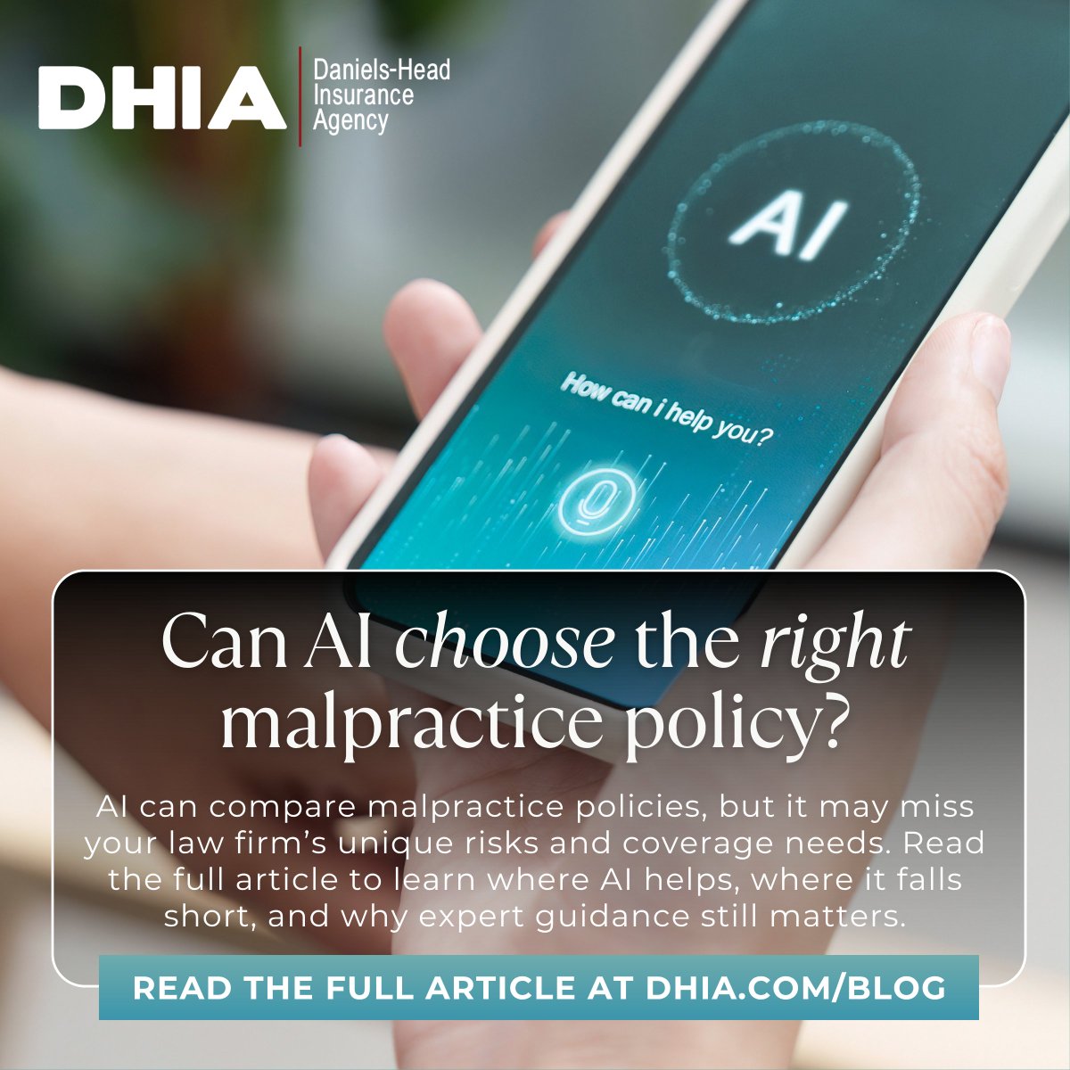 daniels_head's tweet photo. AI can compare quotes and summarize policy language, but it may miss exclusions, endorsements, and risks unique to your firm. Use it as a research assistant, not the final decision-maker. Learn where AI can help and fall short: https://t.co/sv5L6XACbZ https://t.co/pgh3uQtJEK