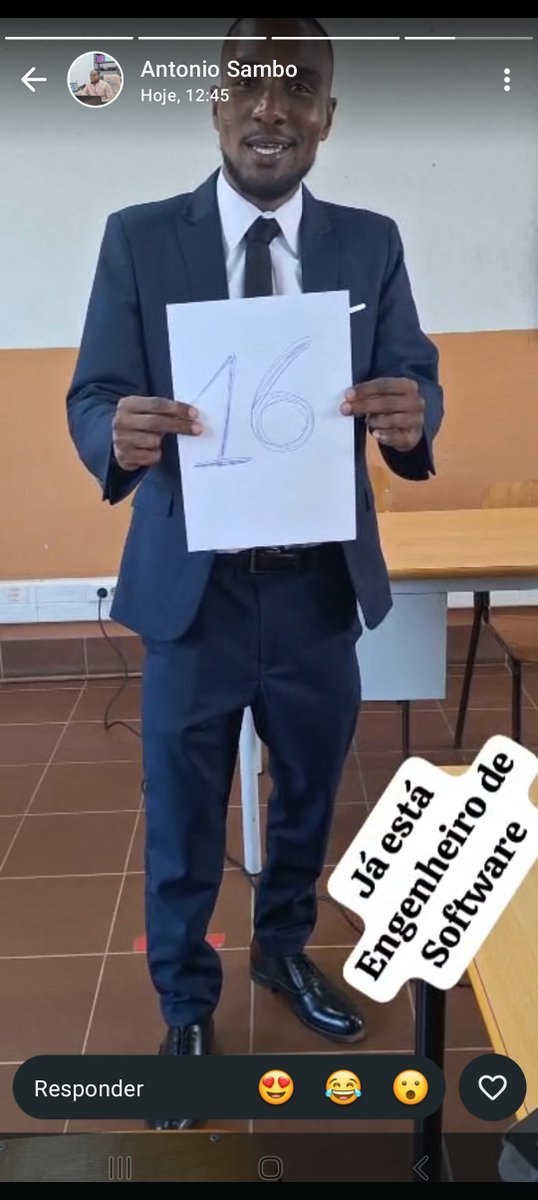 Ziad51293's tweet photo. Licenciado em Informática pela Universidade Eduardo Mondlane. #DMI - DEPARTAMENTO DE MATEMÁTICA E INFORMÁTICA FACULDADE DE CIÊNCIAS @uemmoz https://t.co/r98OqMLOwj