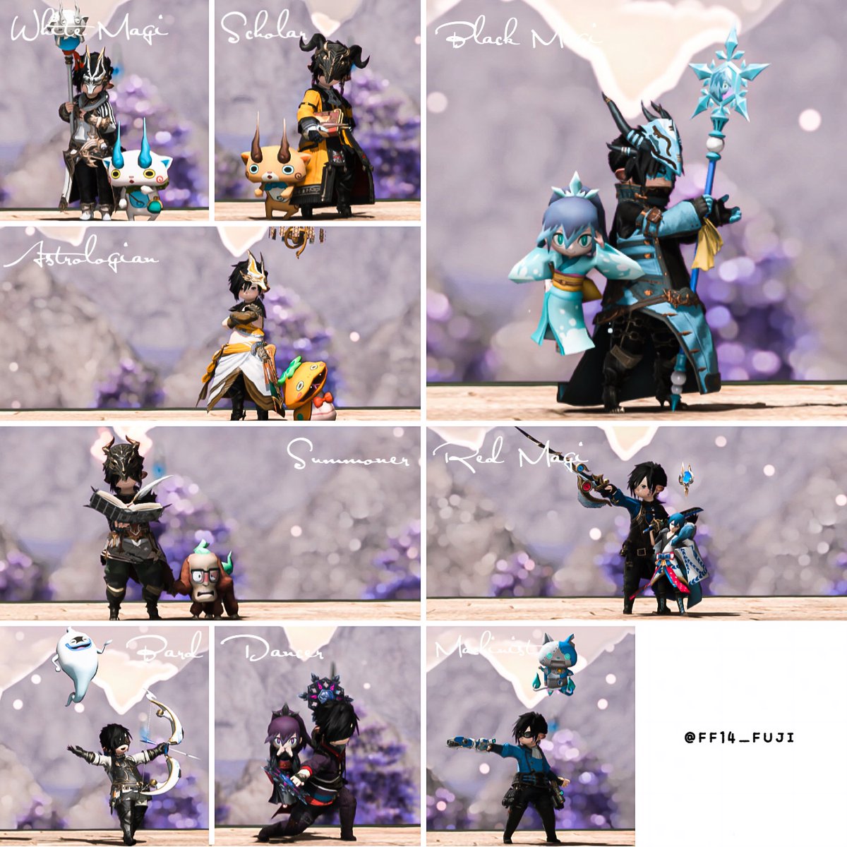 ff14_FUJI's tweet photo. 妖怪ウォッチコラボ再演ということで（？） https://t.co/YRcEZePmNd