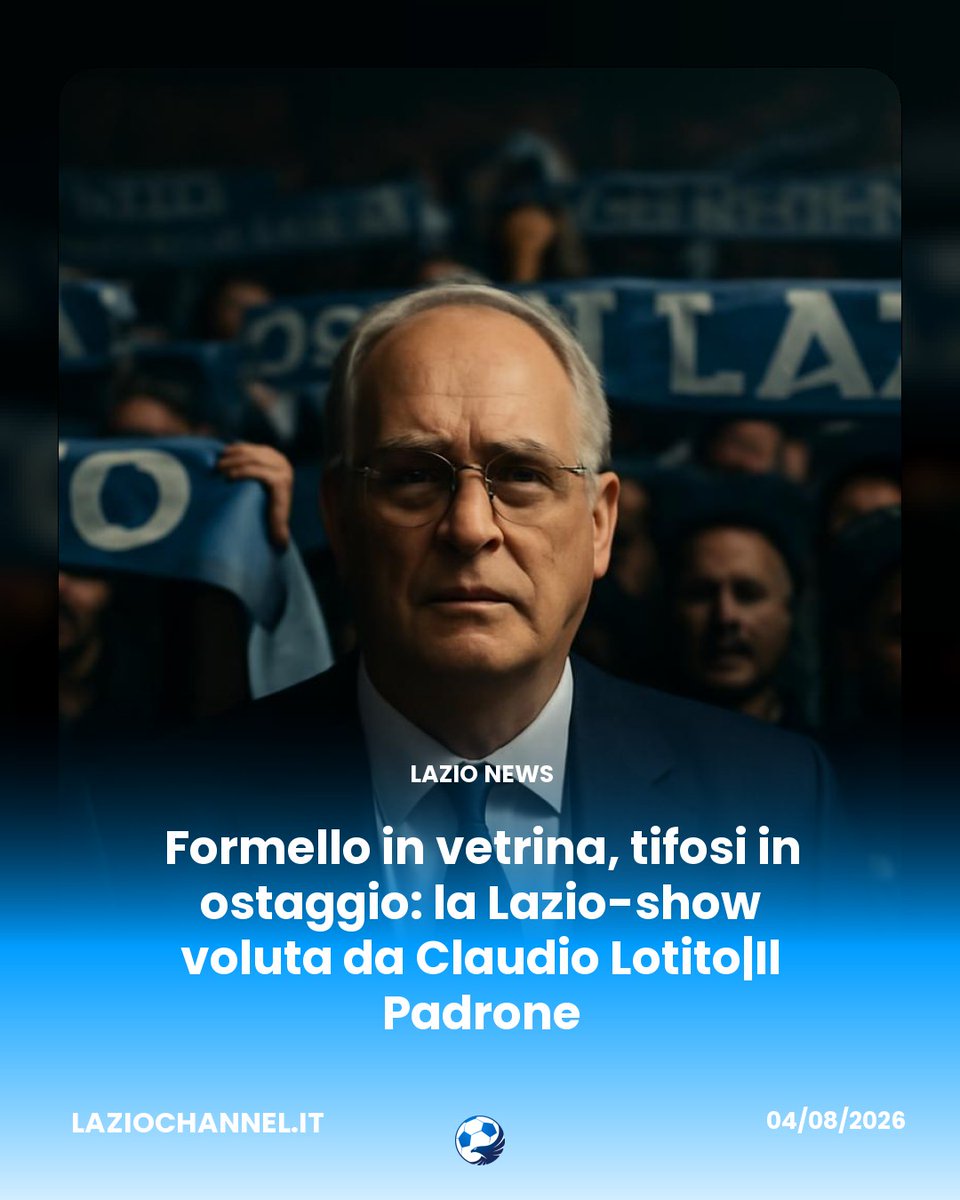 LazioChannel's tweet photo. https://t.co/hhL1qaj6Bc
 Domani alle 18 la Lazio giocherà a Formello l’ultima amichevole estiva contro l’Ostiamare, visibile in streaming. I successi estivi aumentano l’autostima, ma restano dubbi su marketing e comunicazione, mentre la squadra… #Lazio #Formello #ClaudioLotito https://t.co/eVcQZRga4s