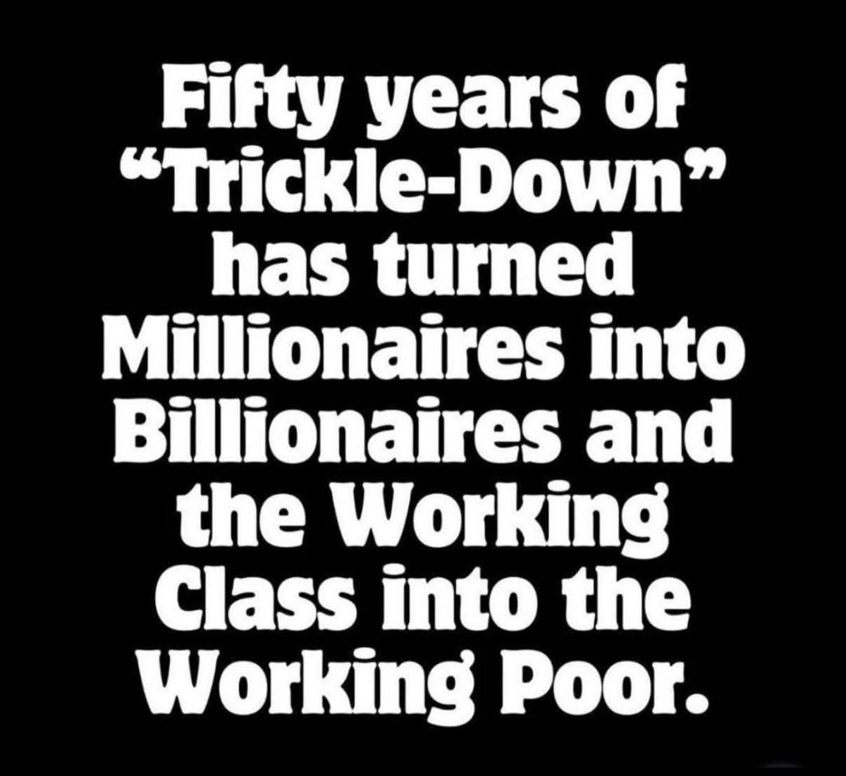 Meiguo_nan's tweet photo. @4TaxFairness Trickle Down is a SCAM! #TaxReform #Trump #TrumpTaxScam https://t.co/vvt9BYfuYT