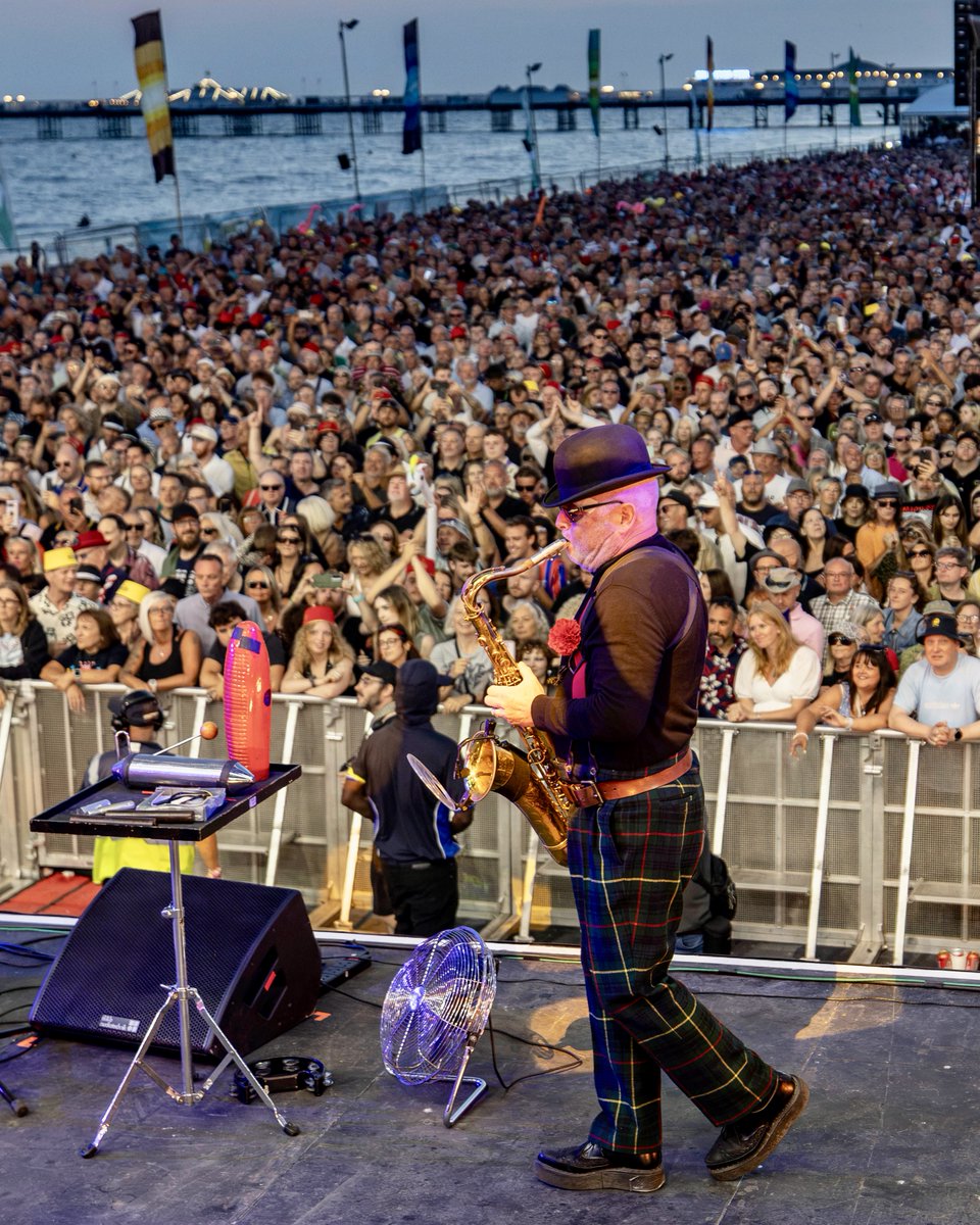 MadnessNews's tweet photo. Some cracking photos from Friday night at MADROPHENIA Brighton
The Hit Parade summer tour continues 😎

Sat 8 Aug - Lakefest, Ledbury
Sun 9 Aug - Canterbury Live, Canterbury
Thu 13 Aug - Royal Windsor Racecourse, Windsor
Fri 14 Aug - Boomtown, Devon https://t.co/MYhlI9GRvI