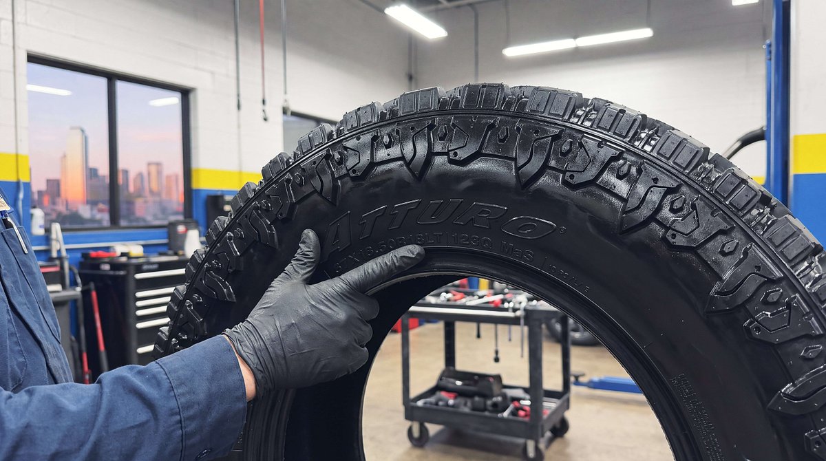 atturotires's tweet photo. Trading down on price does not mean trading down on knowing what you are getting. Ask your shop what load range and speed rating your current tires carry, then make sure the replacement set matches, cheaper or not. That is the whole check, and it takes one question at the counter. #atturotires