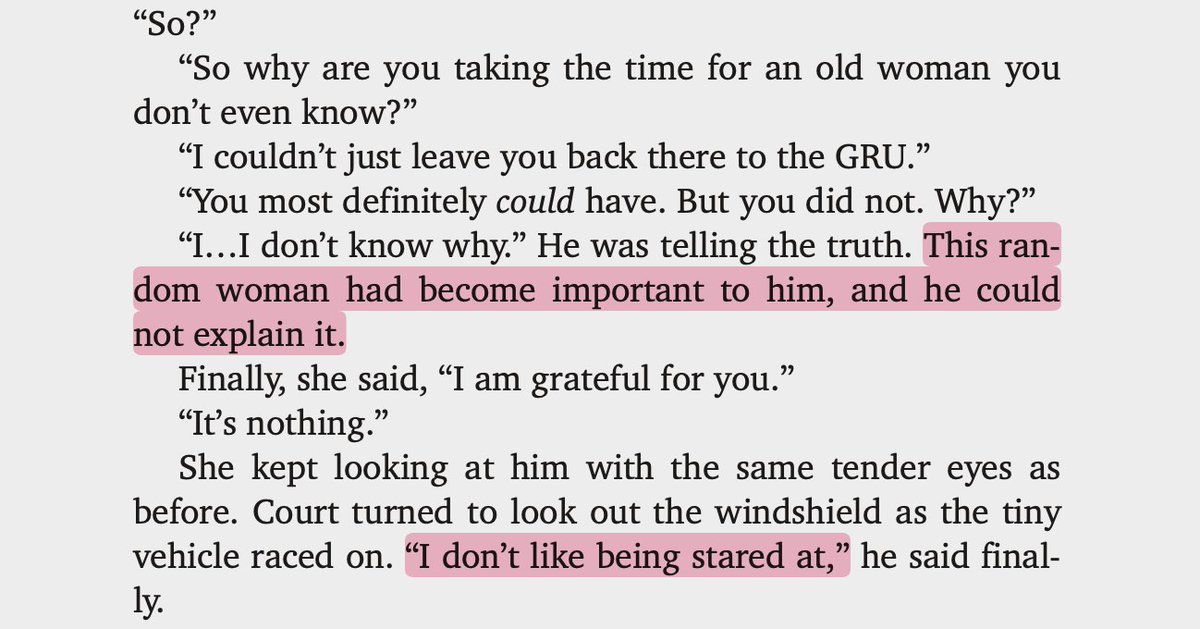 soleilose's tweet photo. court in his most vulnerable state latching onto milda because she's showed actual concern and acted a lil maternal towards him i could write entire books about this i'm crying like a baby https://t.co/Q8ElVYuJu7