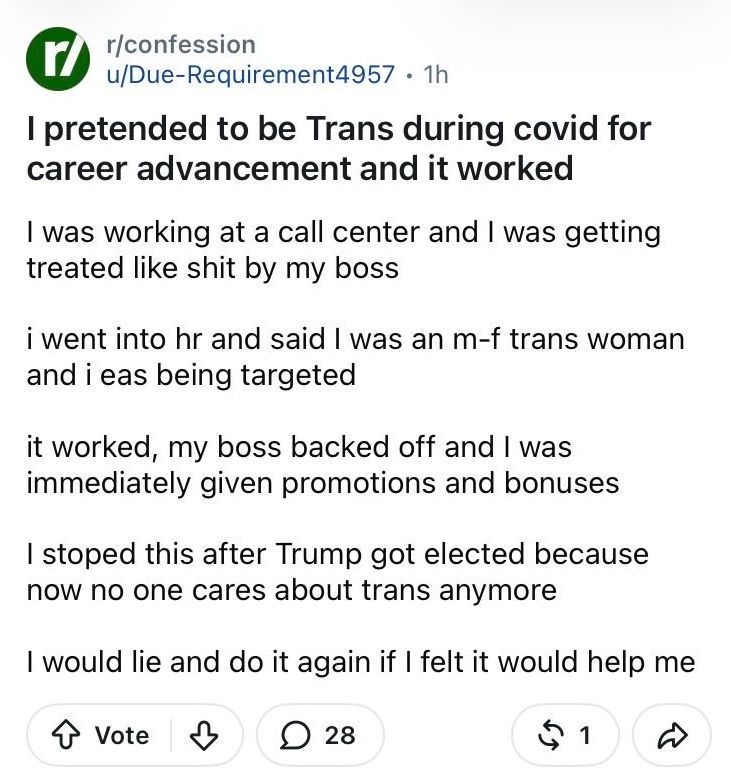 reddit_lies's tweet photo. New career hack just dropped https://t.co/jXKLoHaNZh