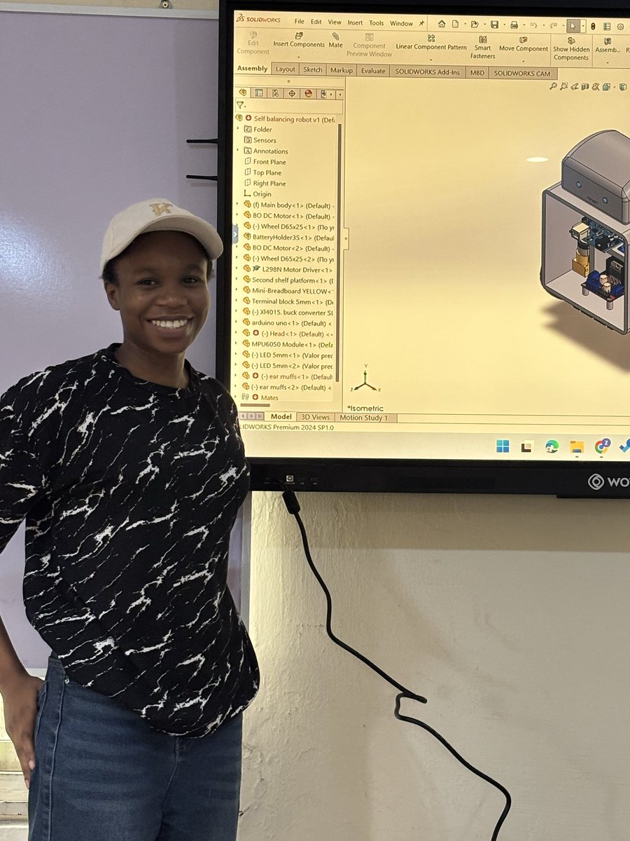 winexviv's tweet photo. This girl, Chizoba, just graduated from Mechatronics at Nile University with a CGPA of 4.96.

She will be with us for the next 4 weeks teaching our children hardcore Robotics and AI. All practicals.

Her final-year project was constructing and programming a 3D printer from scratch. She also built unique technology that converts waste water bottles into 3D printing filaments.

These next 4 weeks are going to be on fire. Our children will also build drones from the ground up.

We selected the top 40 South East Maths Olympiad Winners from Enugu to participate in this program.