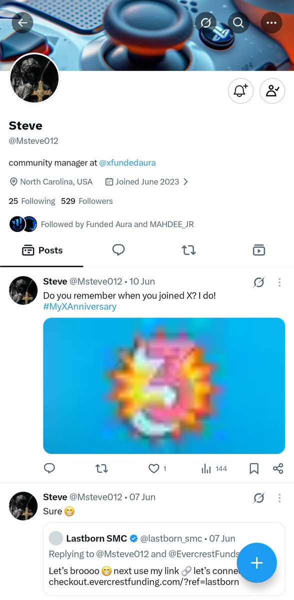 carltemples's tweet photo. @MAHDEE_FX @xFundedAura @Msteve012 All processes completed.✅ 

It has been my dream to own a @xFundedAura account.

@MAHDEE_FX I have been a follower since! Thanks for all you do, even this opportunity. Hope I win this one.

@bestcrypto09 @BilalAhmed2214 @heis_fxraiden https://t.co/UBbgnaxGWy