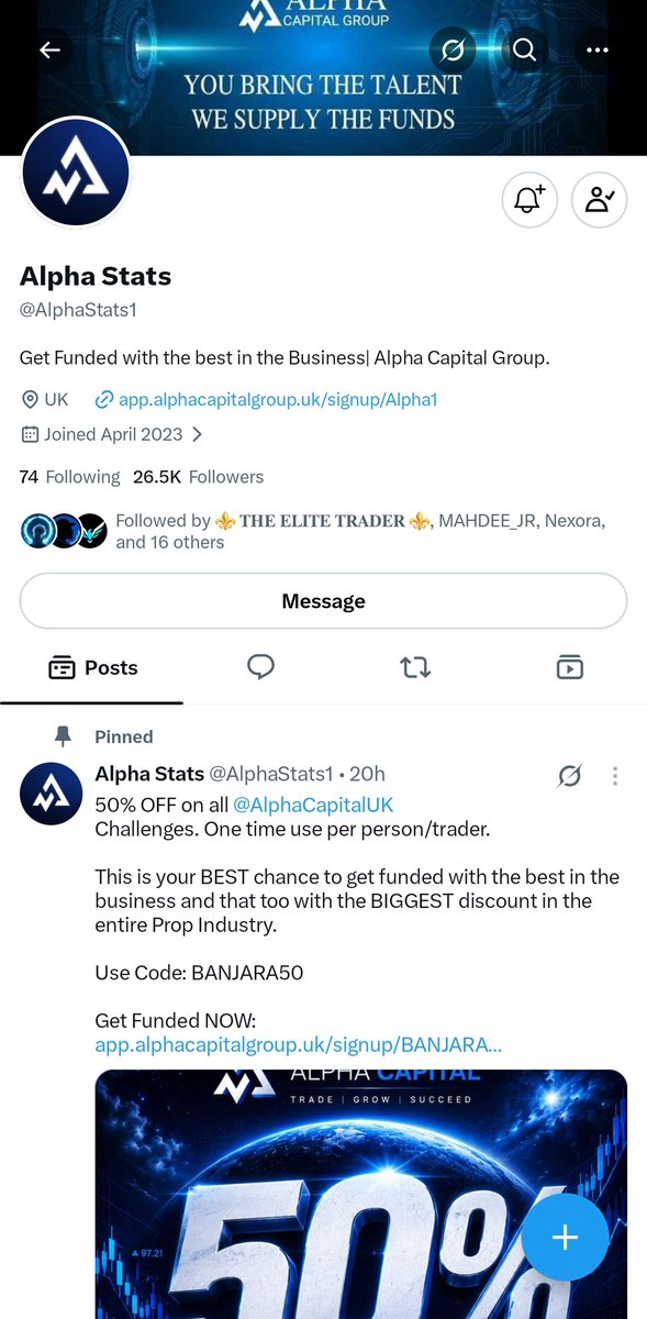 carltemples's tweet photo. @AlphaStats1 @AlphaCapitalUK All processes completed.✅ 

It has been my dream to own a @AlphaCapitalUK account.

@AlphaStats1 I have been a follower since! Thanks for all you do, even this opportunity. Hope I win this one.

@bestcrypto09 @BilalAhmed2214 @heis_fxraiden https://t.co/h6R1cLnNpy