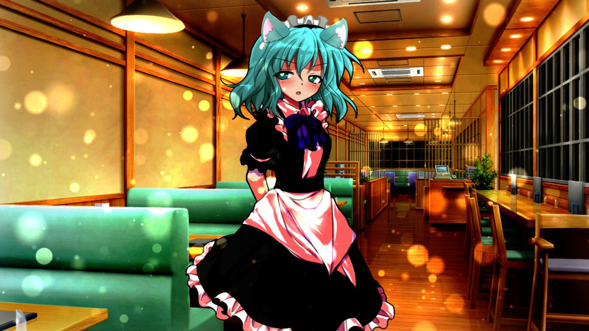 私の名前はしぐにゃんにゃんですメイド服をきて飼われたいです