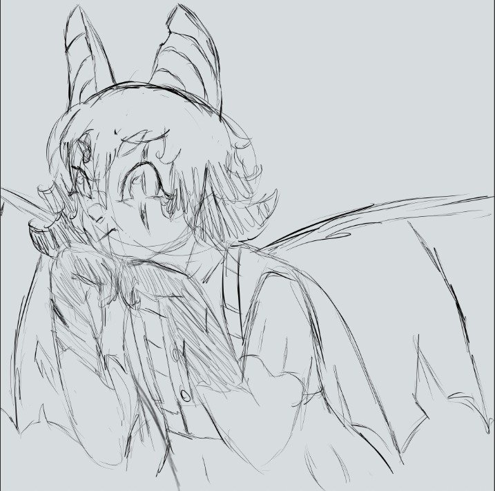 Iriskkj_'s tweet photo. batgirl sketch https://t.co/d38EHixSKY