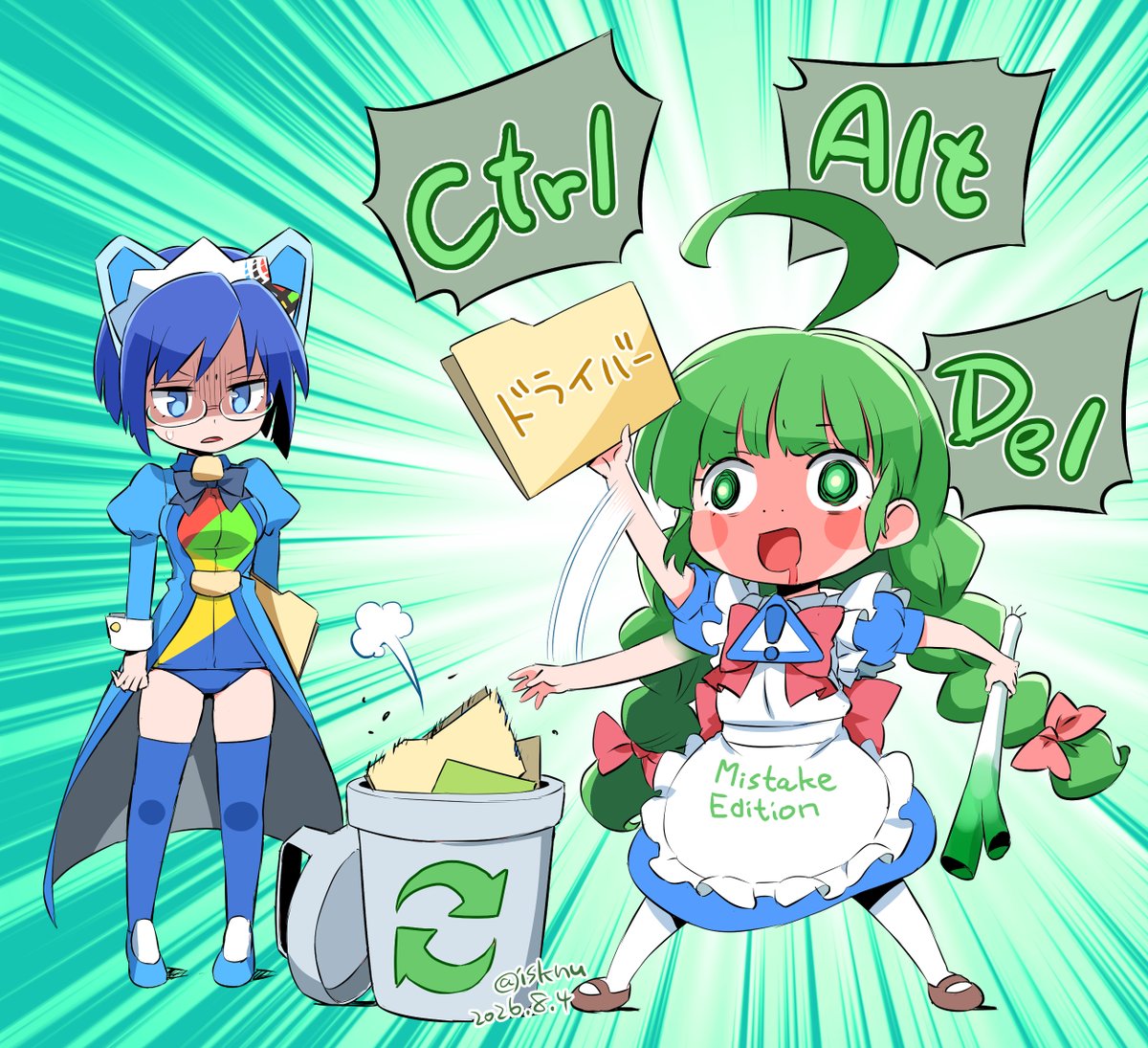isknu's tweet photo. 今北産業。
なうインターネッツを騒がせる最新流行、OS擬人化娘のMeたんと２ｋさんを初カキコ…ども。
乗るしかないこのビッグウェーブに。
何なのか解らないとぬかす時代遅れな香具師は逝ってよし。
素人にはｵﾇﾇﾒできない。中華キャノンキボンヌ。ちゆ１２歳。コレ。 https://t.co/sZhiWmF2tV