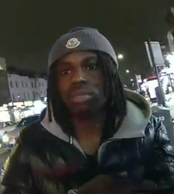 CrimeLdn's tweet photo. Police offer £20,000 reward in hunt for man wanted over Finbar Sullivan ( 2nd pic)  murder.

Officers are appealing directly to Jordan Asije, 22 

if you have any information about his whereabouts, please call 101 quoting CAD 6448/07APR26. https://t.co/0NZOeMmzvz