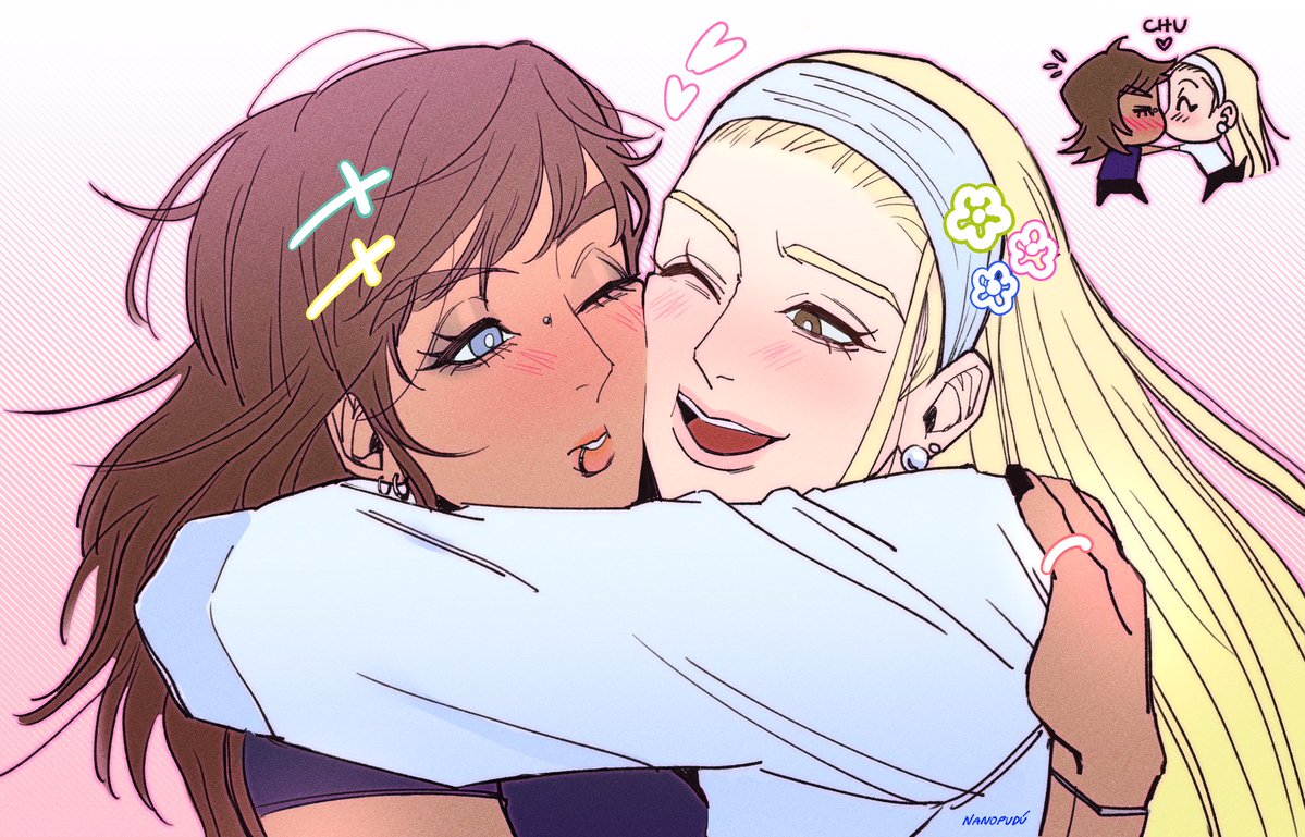 NanoPudu's tweet photo. [Javi y Jose] Genderbend 

#oc #gl https://t.co/nq0ZnhBls2