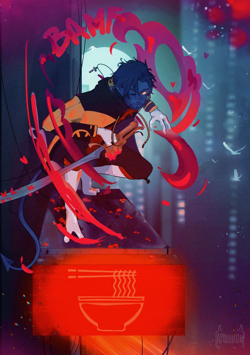 apollhion's tweet photo. 🎀

#Xmen #Nightcrawler #KurtWagner #Xmen97 https://t.co/oJ0BmK7D6U