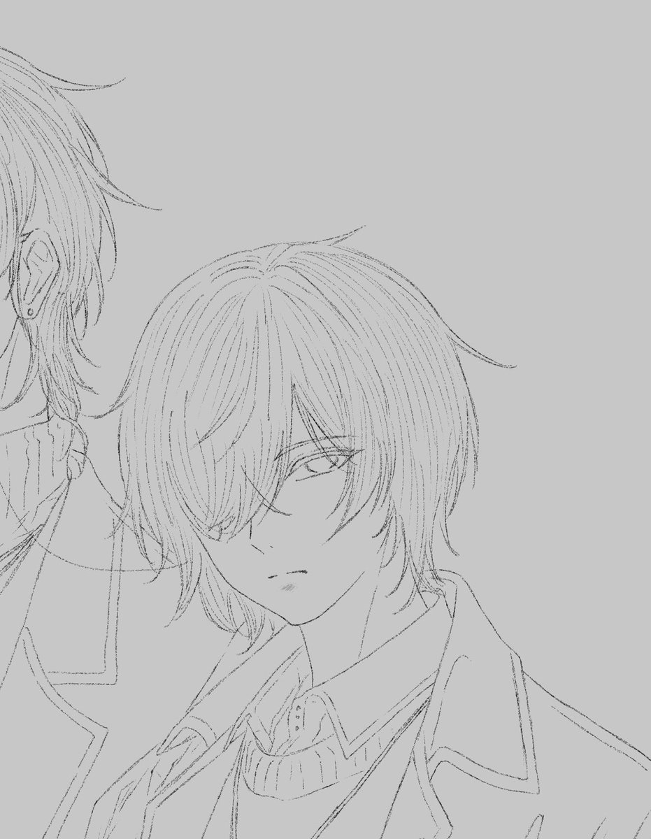 multivers4649's tweet photo. 想一郎さんの誕生日イラスト間に合わなかったので､今書いてるイラストのwipで許してくだせぇ😭😭
想一郎さん描くのめっちゃムズいけど楽しすぎてやめられん🫶 https://t.co/S647KxZDRN
