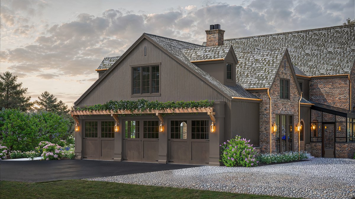 bkvirtualhomes's tweet photo. For this modern English country manor, BKV Design created the home design, the landscape design, and detailed interior elevations throughout the entire home. 

#CustomHomeDesign #ModernEnglishHome #LuxuryHomeDesign #LandscapeDesign https://t.co/HDFNZkoOux