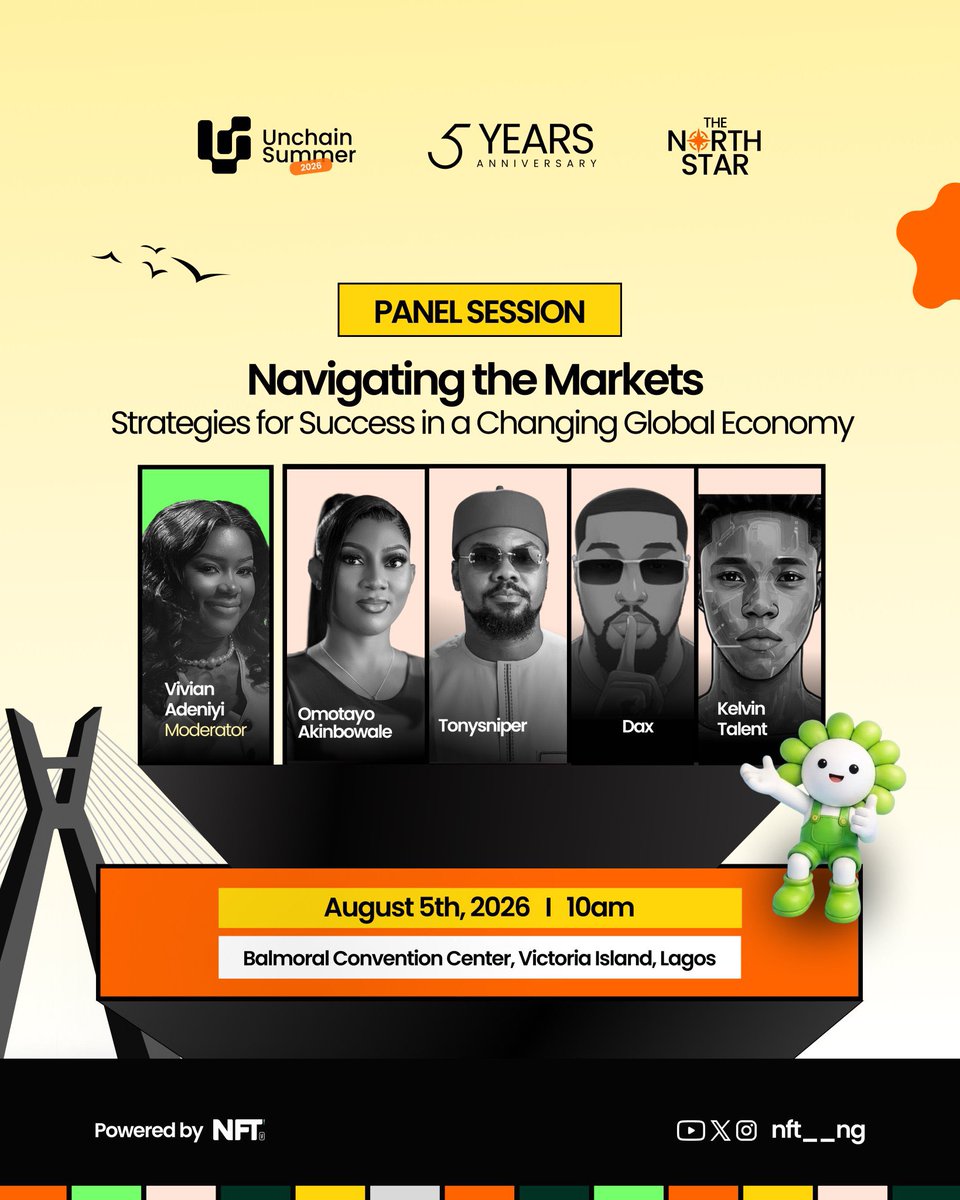 Queenxrypt's tweet photo. Tomorrow, I’ll be leading a conversation on:

Navigating the Markets: Strategies for Success in a Changing Global Economy.

Looking forward to unpacking insights with an incredible lineup of traders and learning alongside everyone in the room.

See you at Balmoral Convention Centre for unchain summer 2026 🫶🏽