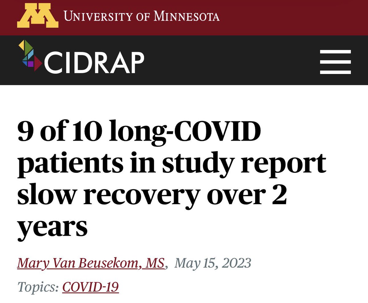LauraMiers's tweet photo. Media 2020-2026: “Most people recover from LongCovid! Like 9 out of 10!”

AI: “Yes, most people recover from LongCovid.” 

2025: A large 3-year study found 2% recovered.

No one is going to pay for this carnage, &amp; that’s precisely why we are doing this. https://t.co/idHaqP4GtU